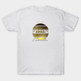 Vintage 1993 limited edition gold T-Shirt